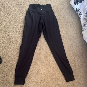 lululemon athletica Black Jogger Track Pants